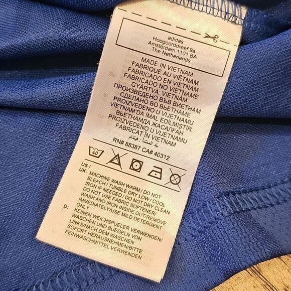 Adidas Condivo 22 Royal Blue Jersey Shirt Size S NWOT - Picture 3 of 6